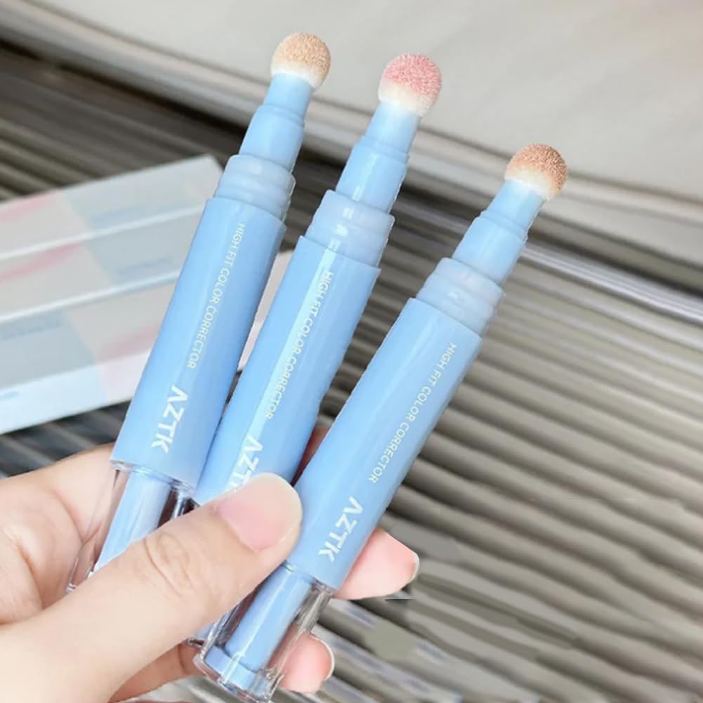 Amazon.com : Aztk Concealer Pen, Color Corretor Liquid With Sponge